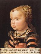 jakob seisenegger portrait of archduchess eleonora of mantua USA oil painting reproduction